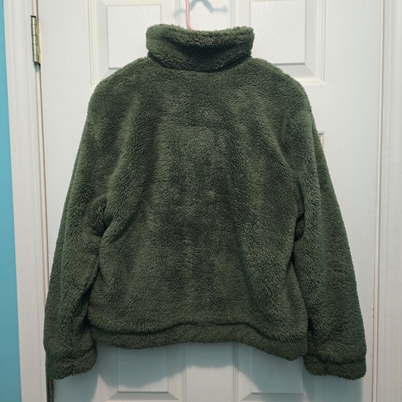 Wonder Nation Girls Soft Plush Green Jacket Size XXL - Picture 3 of 7